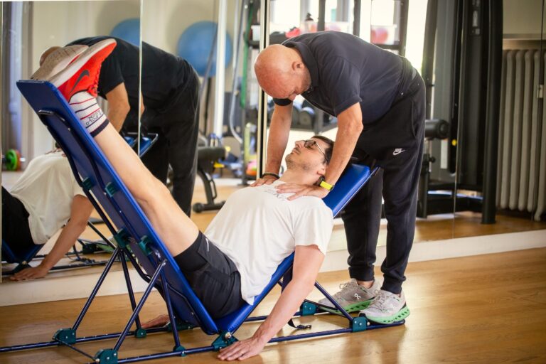 Seduta di Pancafit con il trainer al Centro Onze, via Parini 16, Milano
